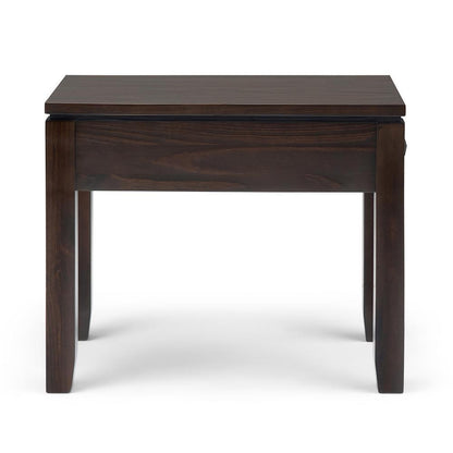 Mahogany Brown | Cosmopolitan Narrow Side Table