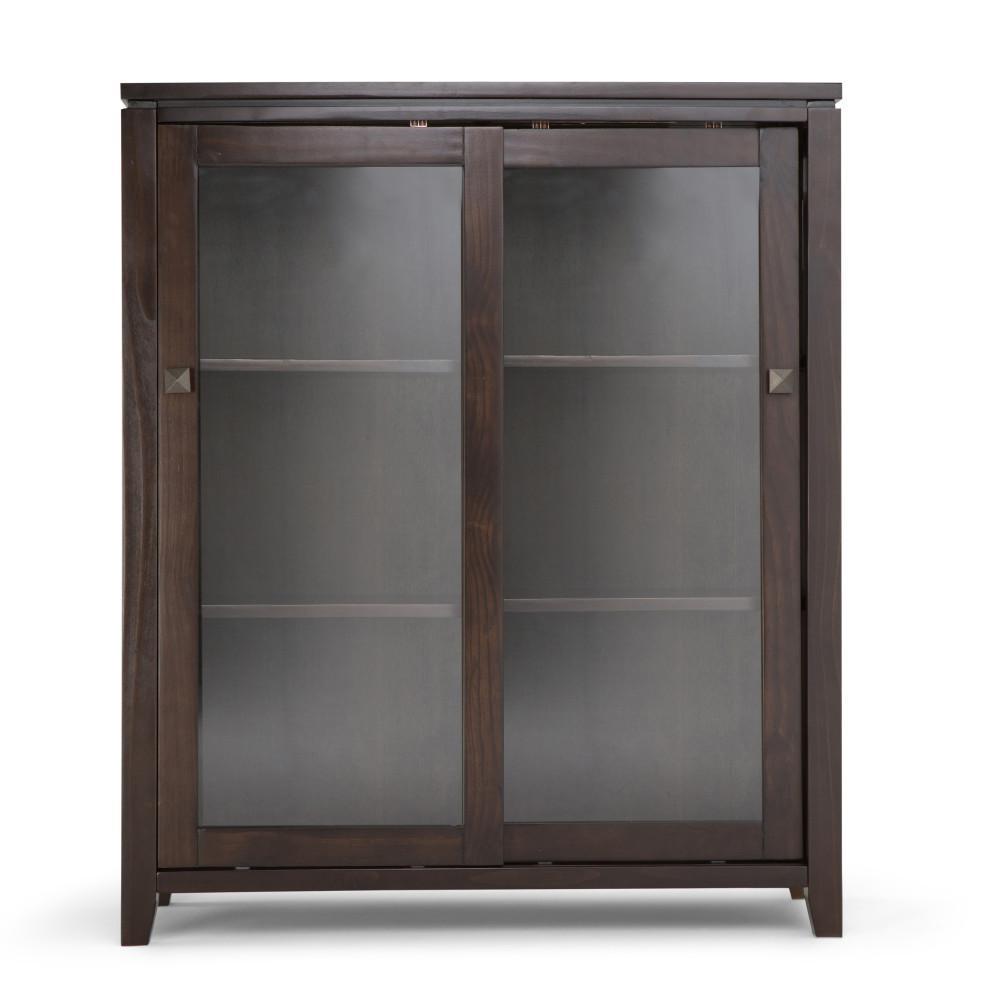 Mahogany Brown | Cosmopolitan Medium Storage Cabinet