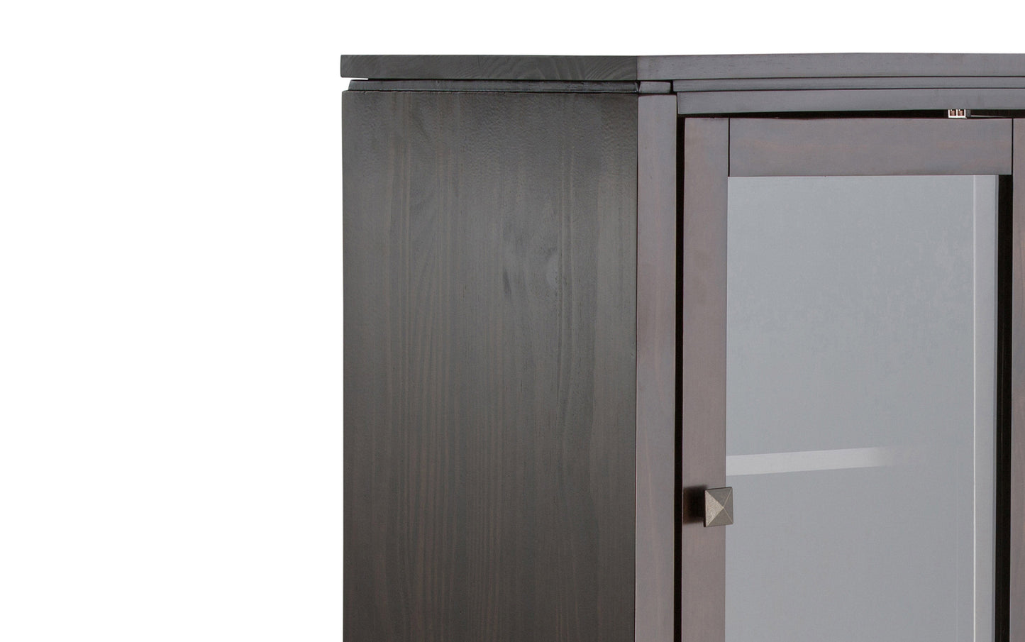 Mahogany Brown | Cosmopolitan Medium Storage Cabinet