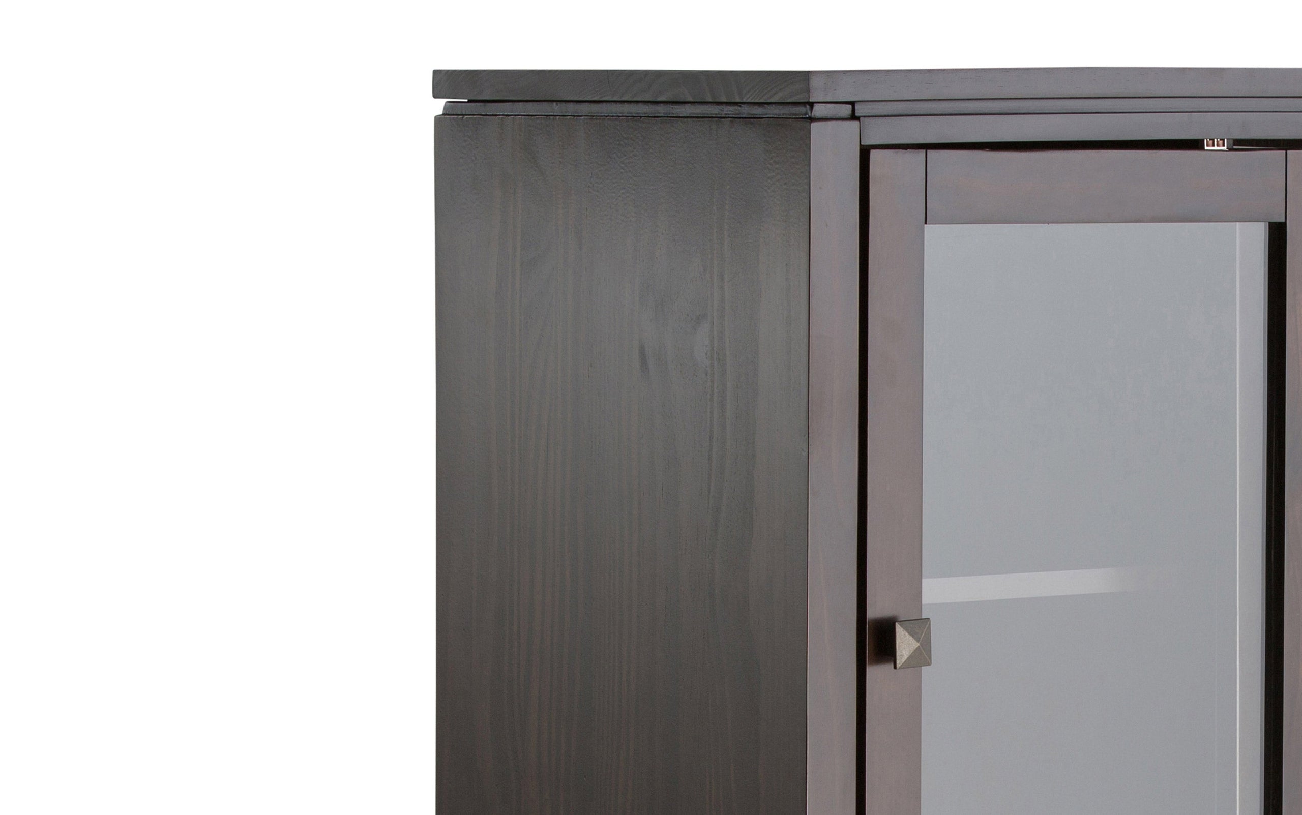 Mahogany Brown | Cosmopolitan Medium Storage Cabinet