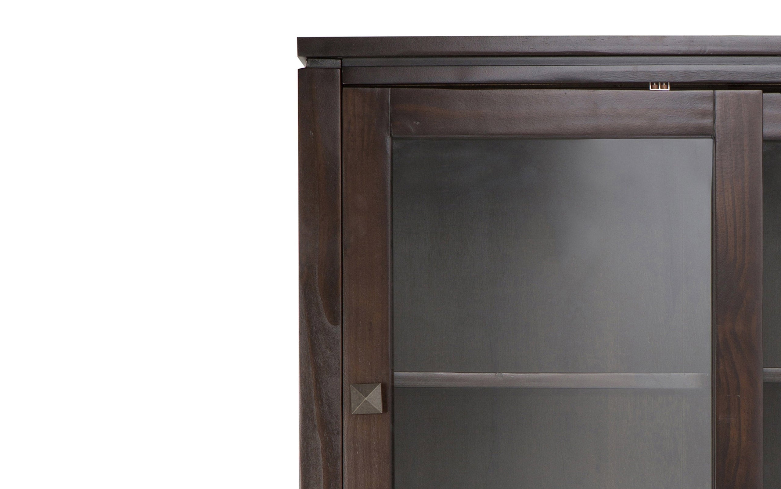 Mahogany Brown | Cosmopolitan Medium Storage Cabinet