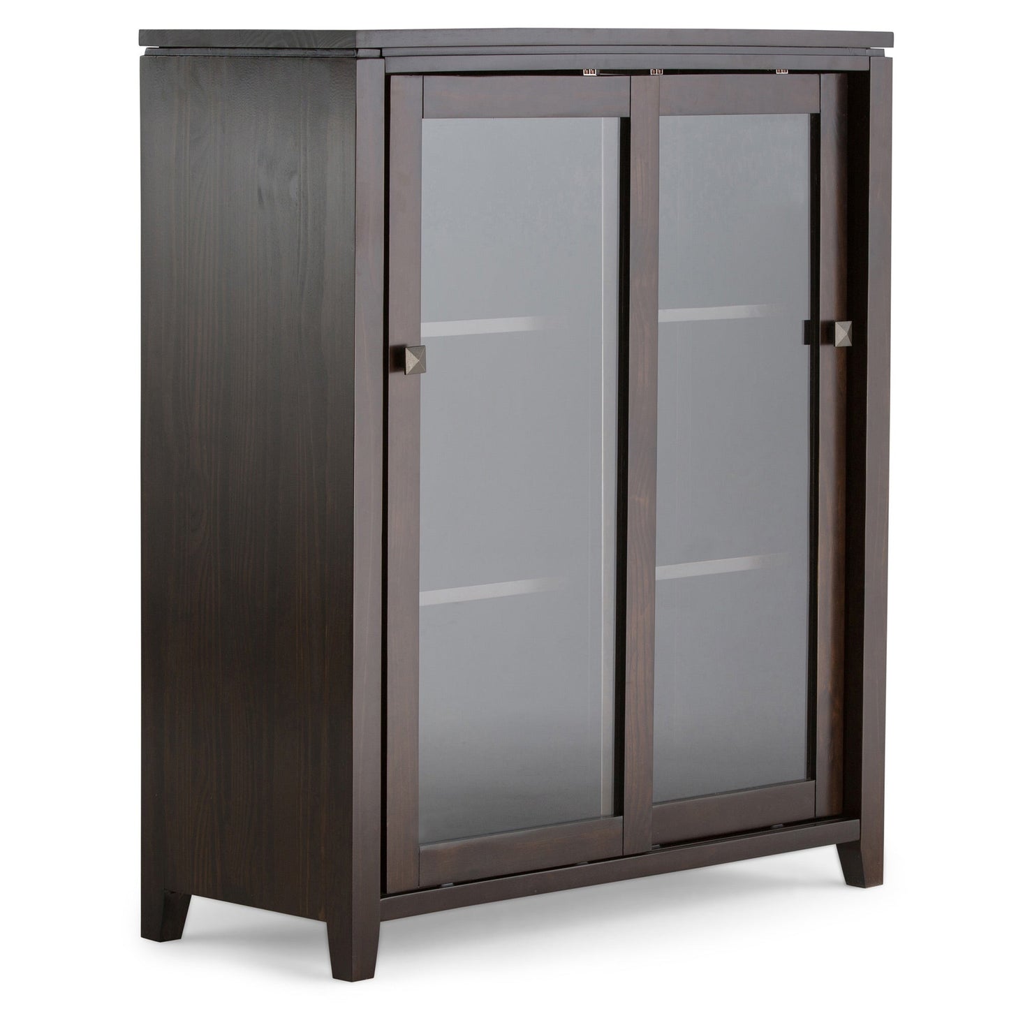 Mahogany Brown | Cosmopolitan Medium Storage Cabinet