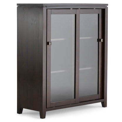 Mahogany Brown | Cosmopolitan Medium Storage Cabinet