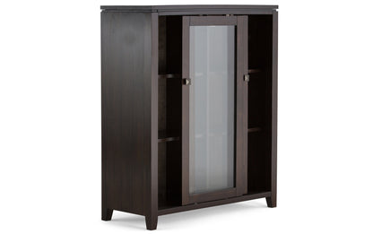 Mahogany Brown | Cosmopolitan Medium Storage Cabinet