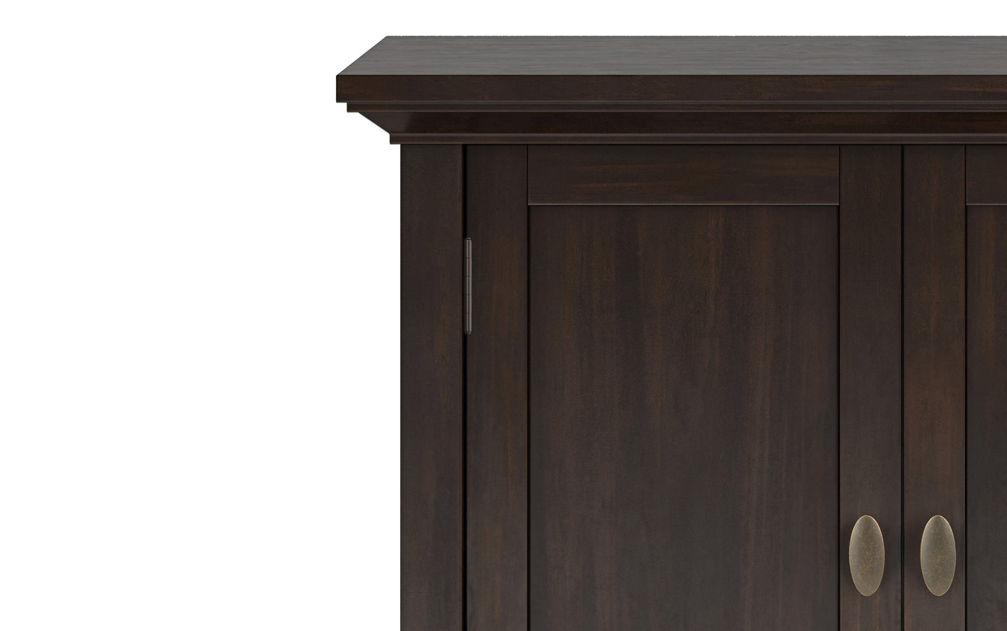 Brunette Brown | Redmond 32 inch Low Storage Cabinet