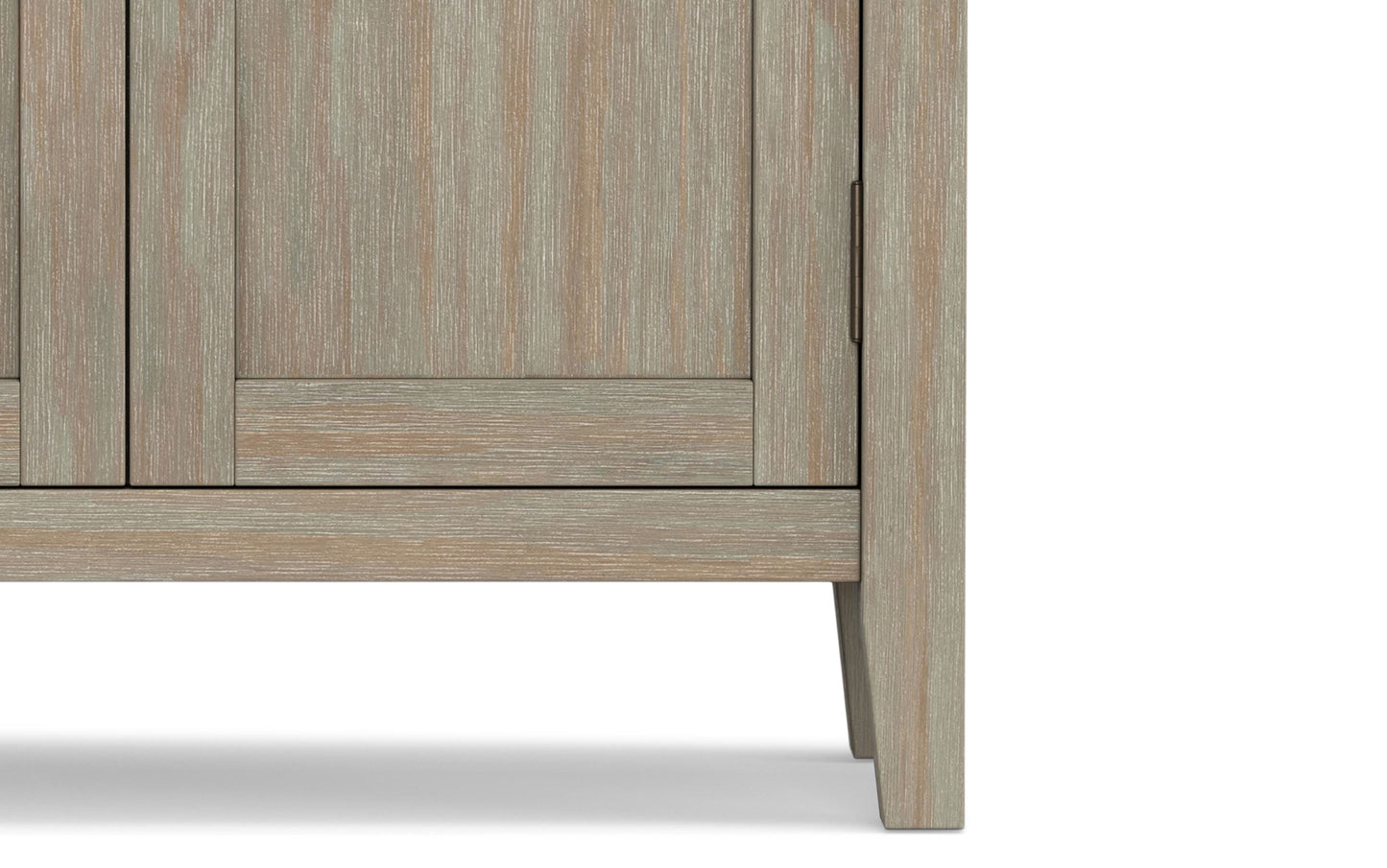 Distressed Grey | Redmond 32 inch Low Storage Cabinet