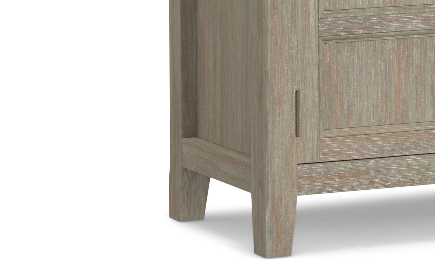 Distressed Grey | Redmond 32 inch Low Storage Cabinet