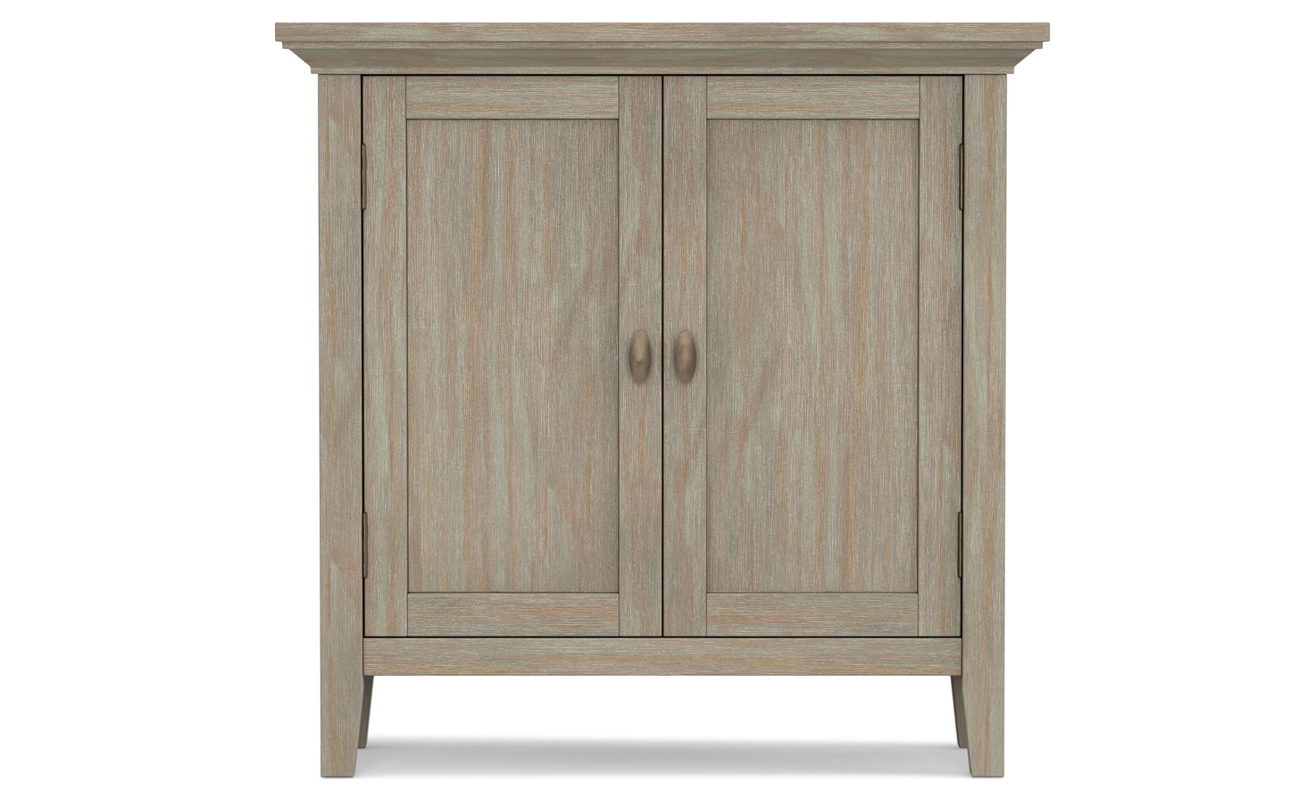 Distressed Grey | Redmond 32 inch Low Storage Cabinet