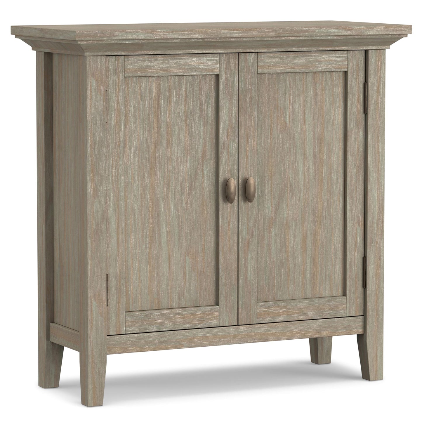 Distressed Grey | Redmond 32 inch Low Storage Cabinet