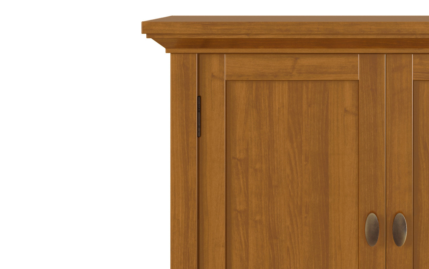 Light Golden Brown | Redmond 32 inch Low Storage Cabinet