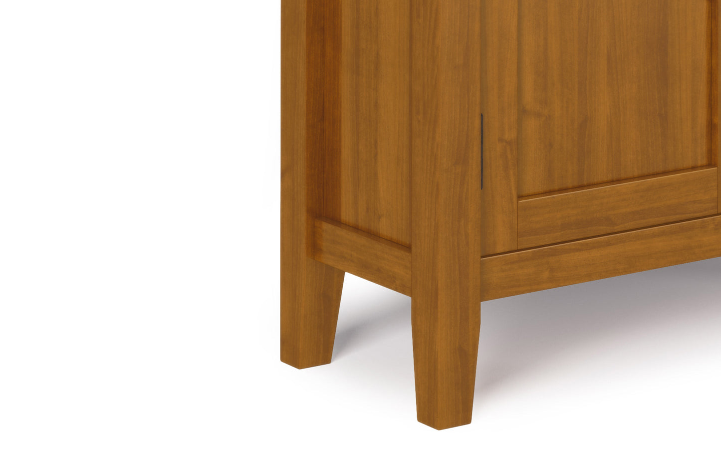 Light Golden Brown | Redmond 32 inch Low Storage Cabinet