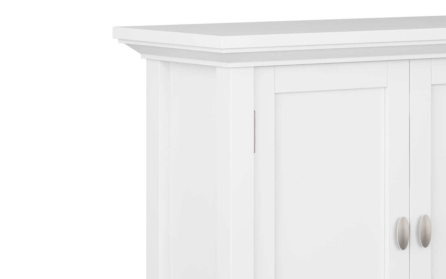 White | Redmond 32 inch Low Storage Cabinet