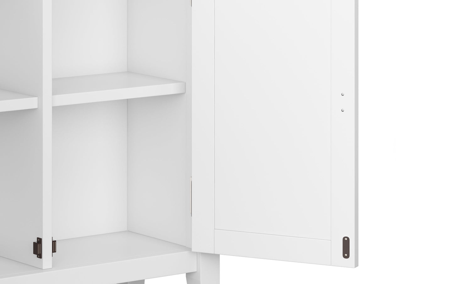 White | Redmond 32 inch Low Storage Cabinet