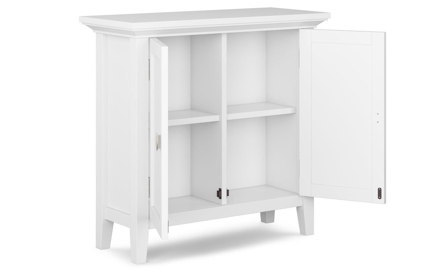 White | Redmond 32 inch Low Storage Cabinet