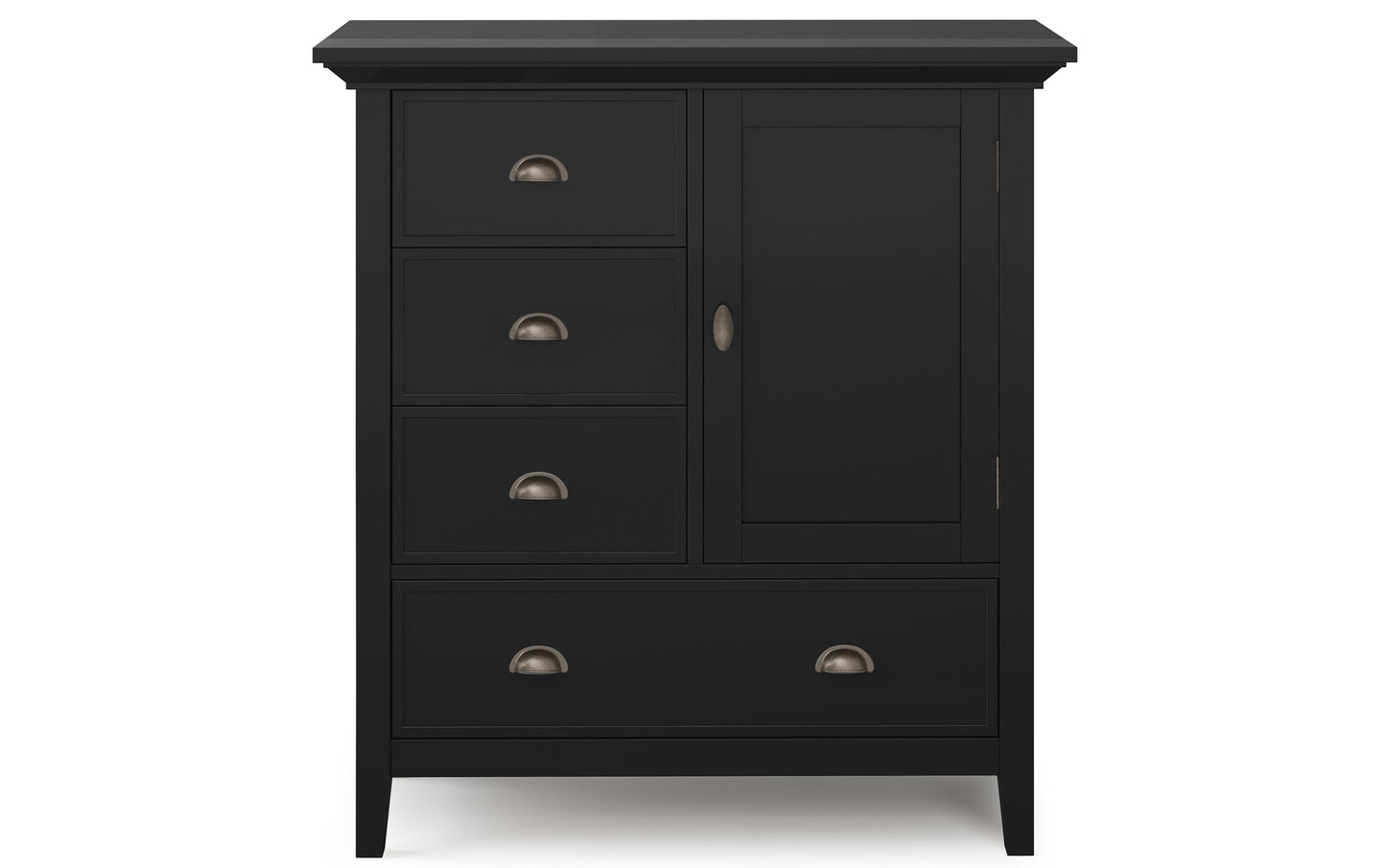 Black | Redmond 39 inch Medium Storage Cabinet