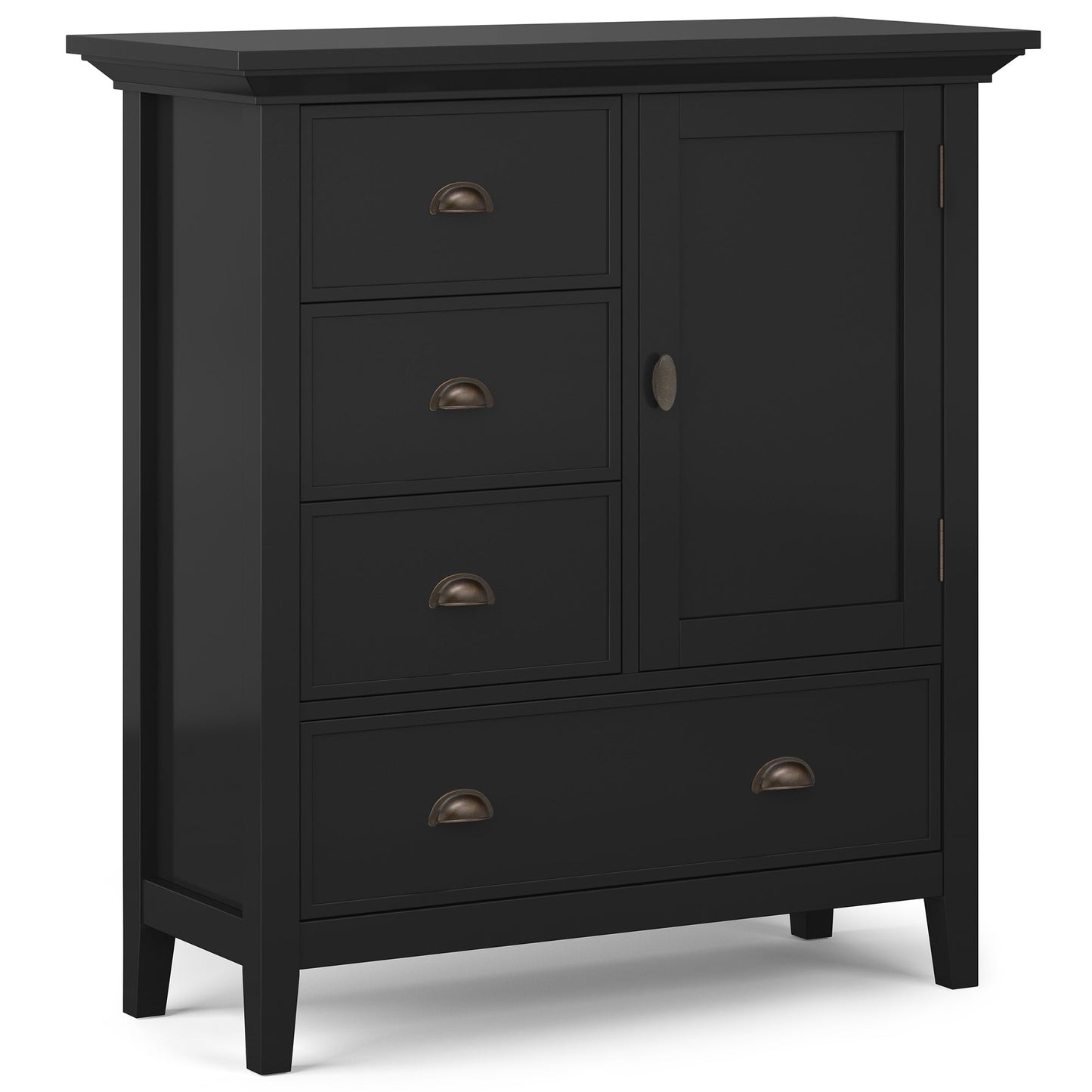 Black | Redmond 39 inch Medium Storage Cabinet