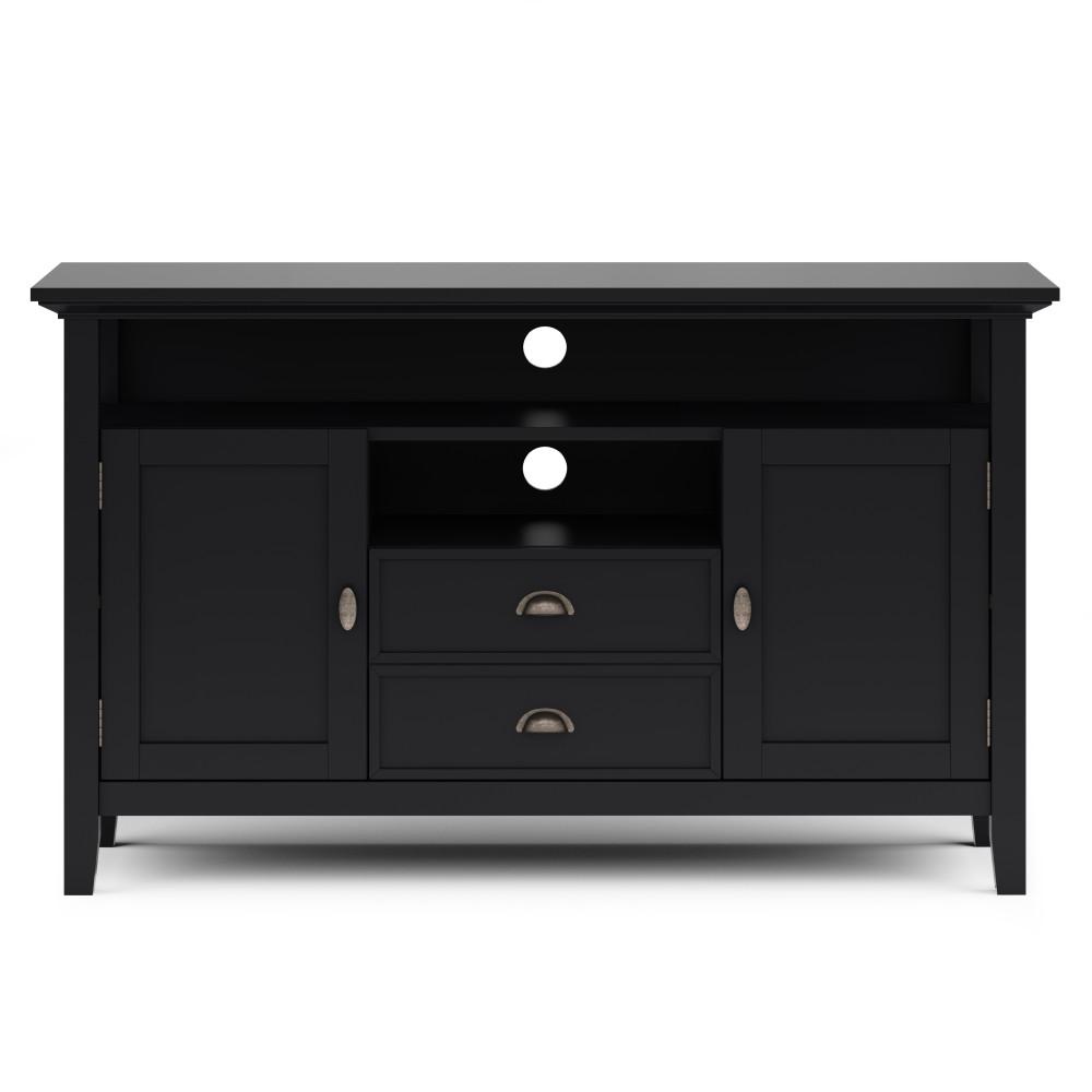 Black | Redmond 54 inch Tall TV Media Stand