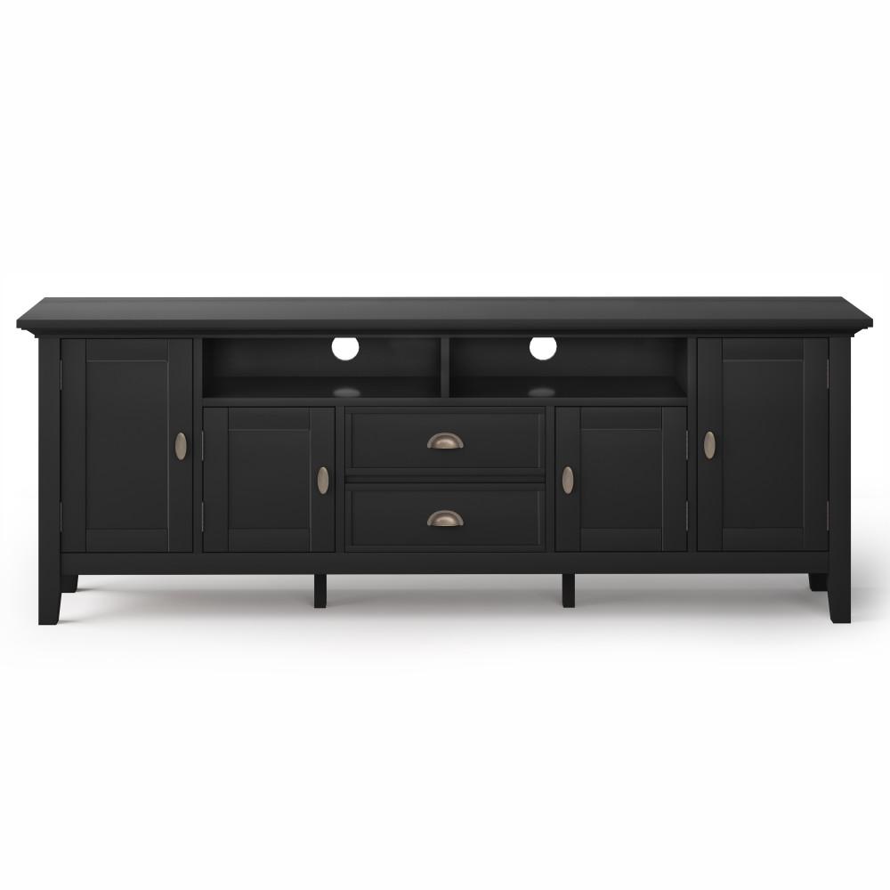 Black | Redmond 72 inch TV Media Stand