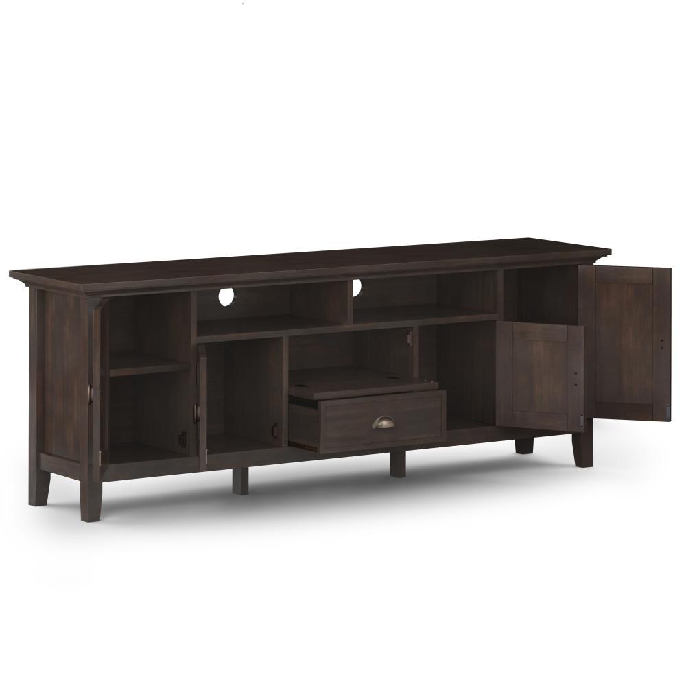 Brunette Brown | Redmond 72 inch TV Media Stand