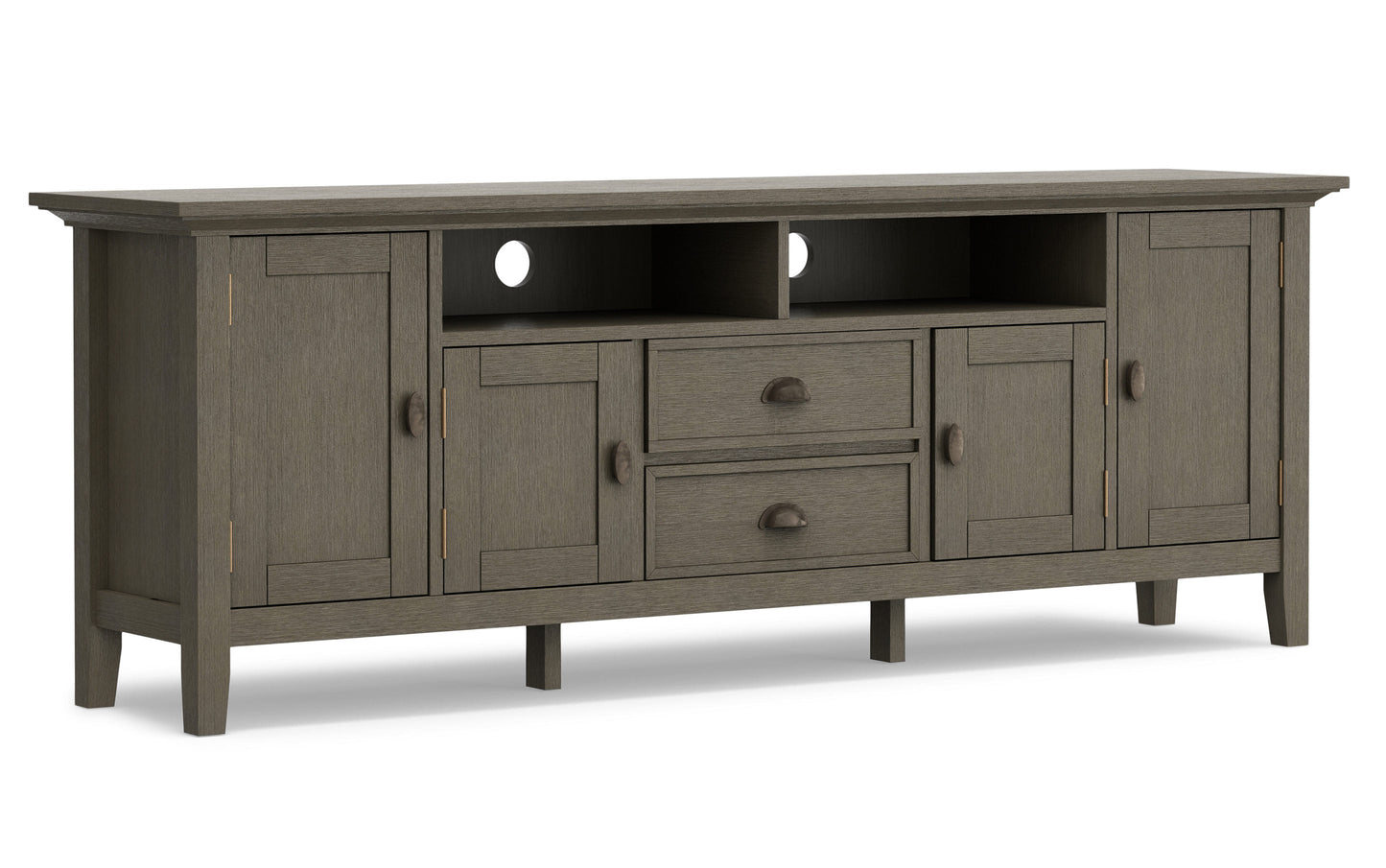 Farmhouse Grey | Redmond 72 inch TV Media Stand