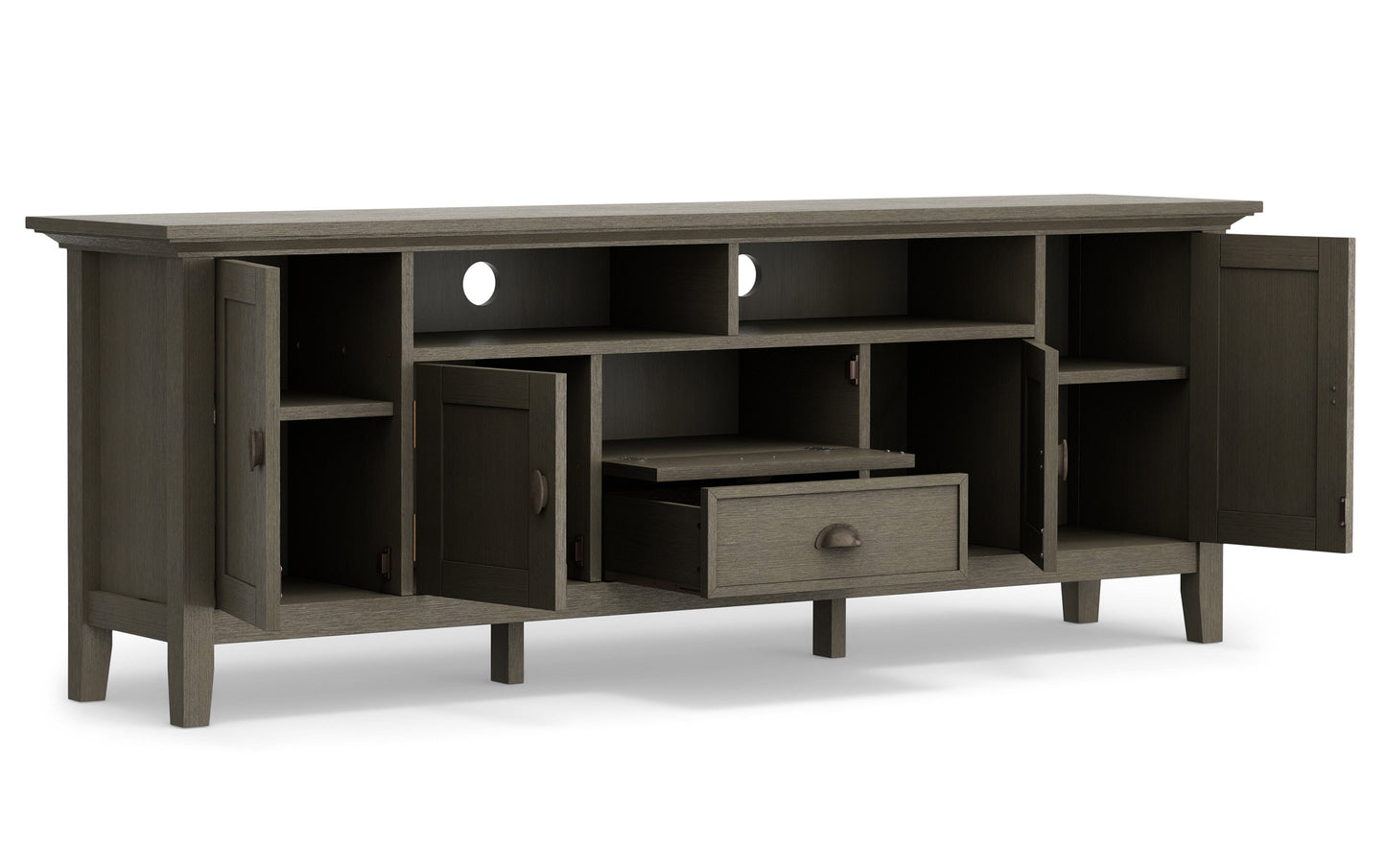 Farmhouse Grey | Redmond 72 inch TV Media Stand