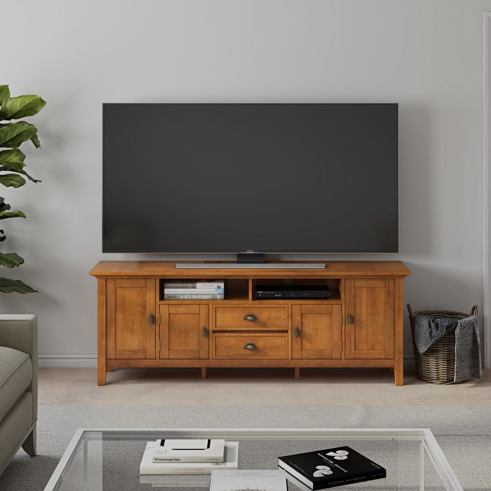 Light Golden Brown | Redmond 72 inch TV Media Stand