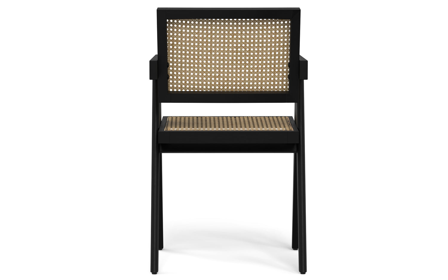 Black Rattan | Regina Dining Arm Chair (Set of 2)