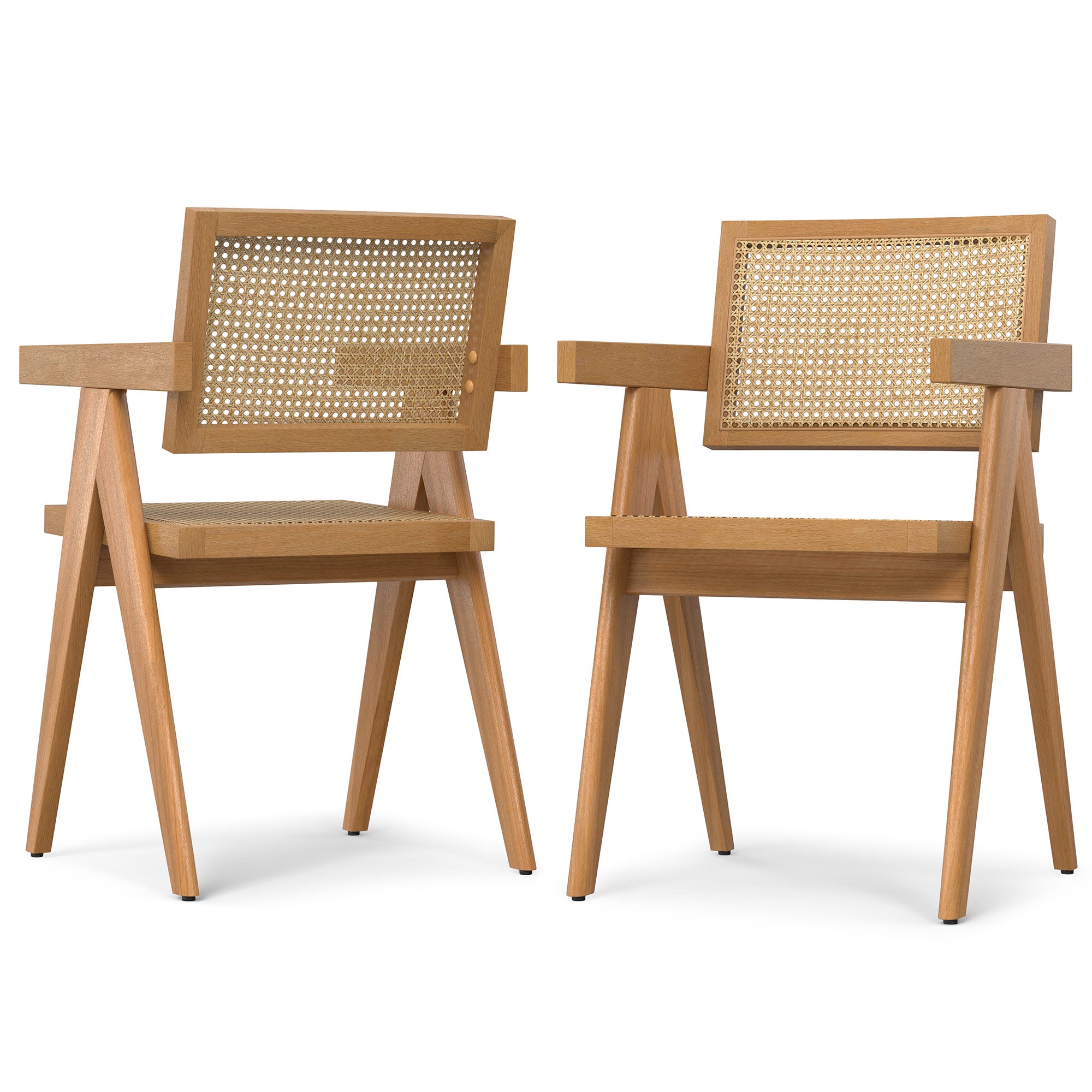 Natural Rattan | Regina Dining Arm Chair (Set of 2)