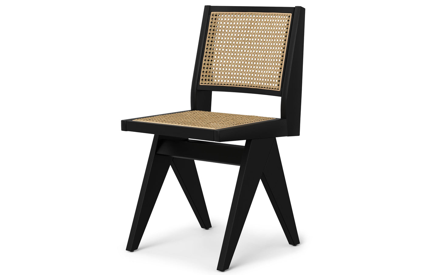 Black Rattan | Regina Dining Chair (Set of 2)