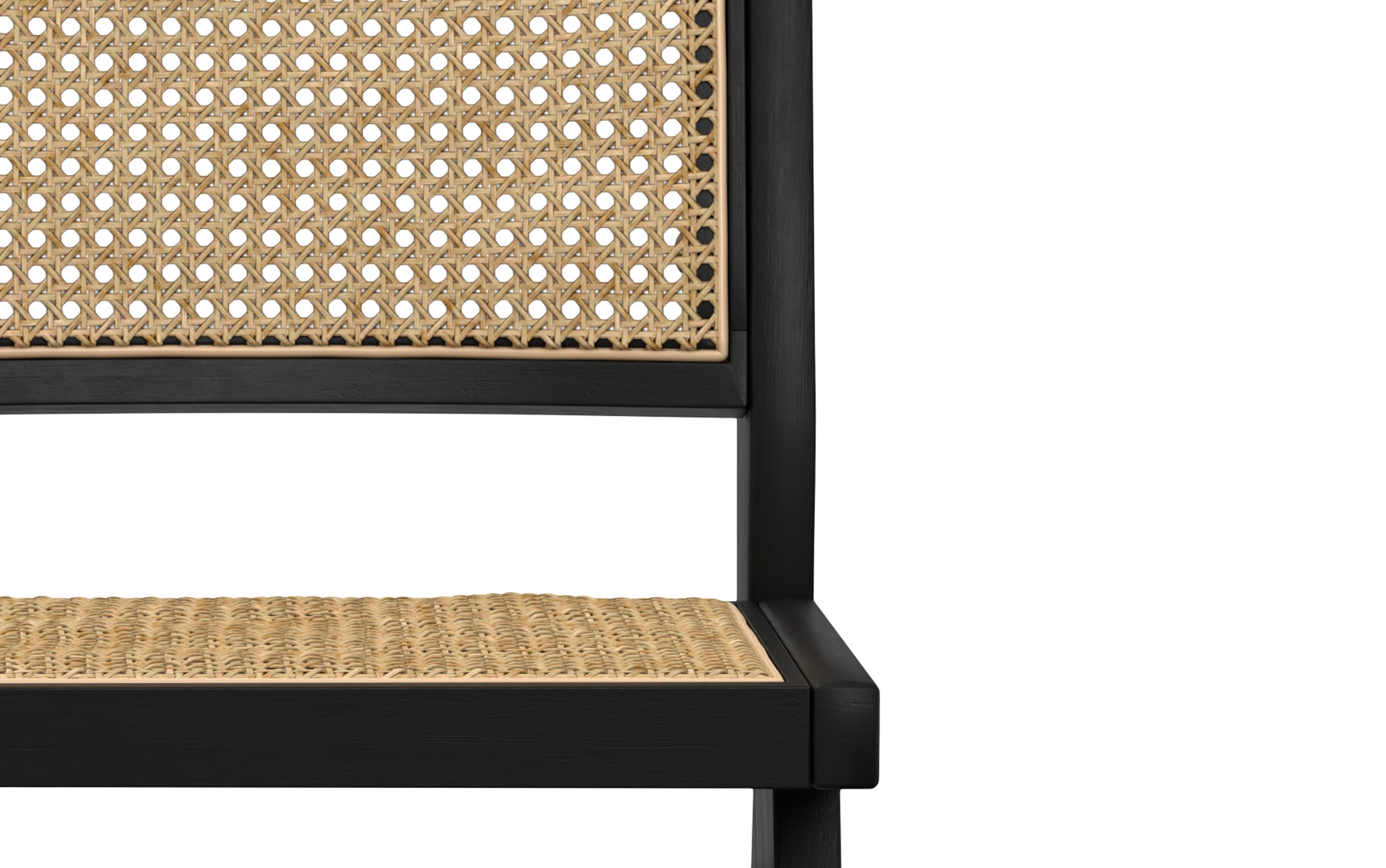 Black Rattan | Regina Dining Chair (Set of 2)