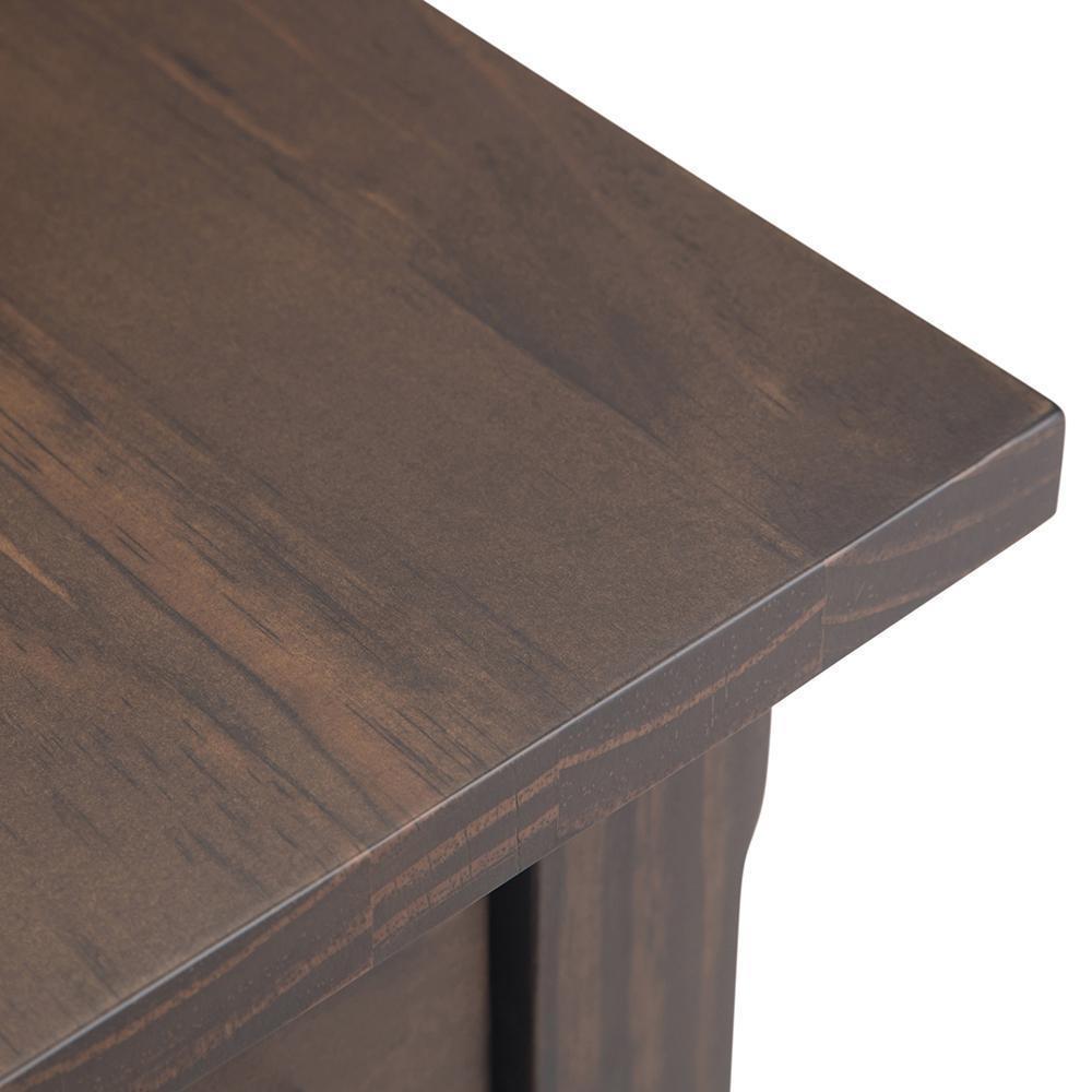 Warm Walnut Brown | Kitchener Narrow Side Table