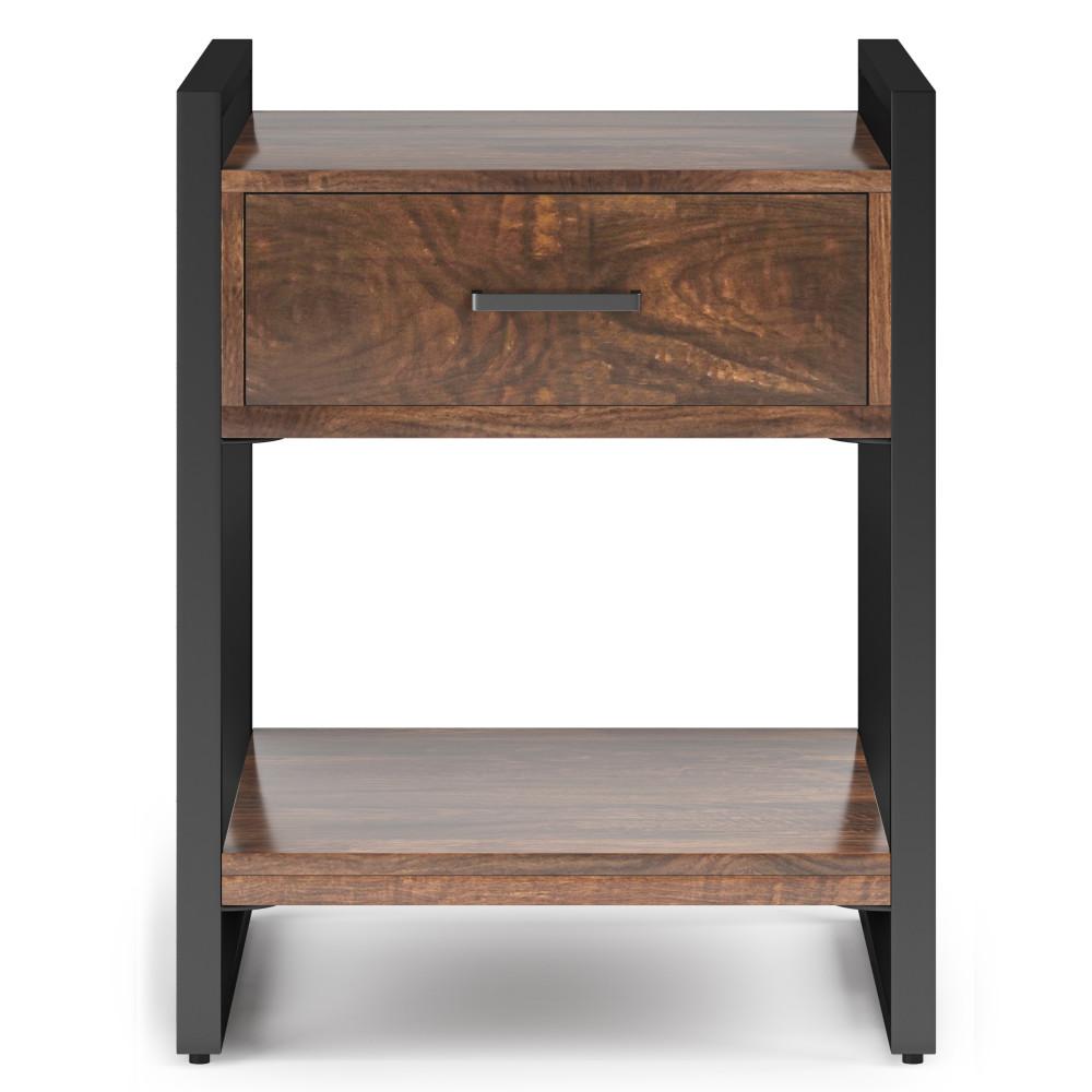 Dark Cognac Brown | Riverside End Table