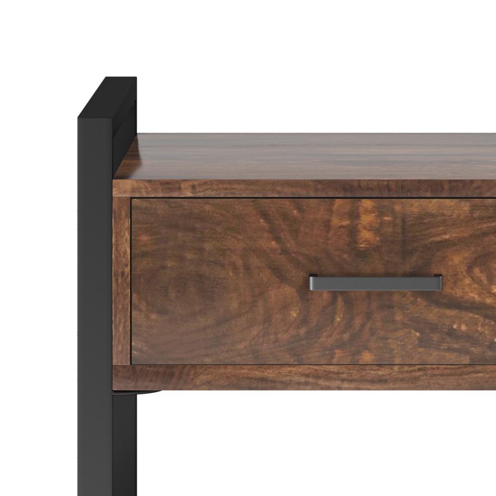 Dark Cognac Brown | Riverside End Table