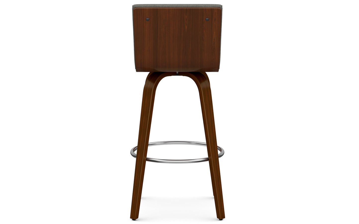 Grey Linen Style Fabric | Roland Swivel Bar Stool in Linen