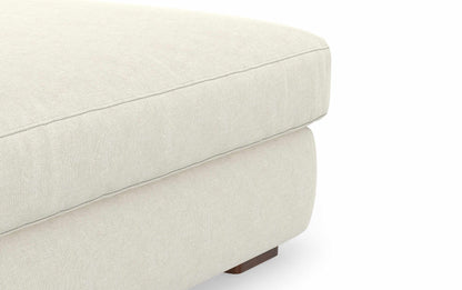 Cream Performance Fabric | Charlie Deep Seater Right Sectional