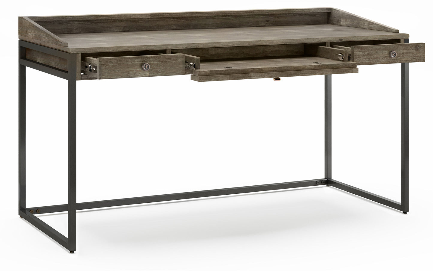 Distressed Grey | Ralston Solid Acacia Desk