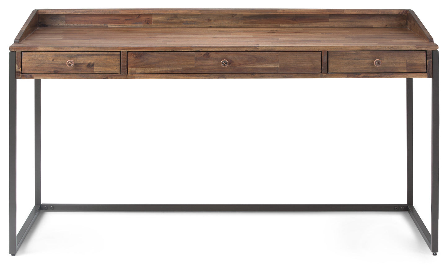 Rustic Natural Aged Brown | Ralston Solid Acacia Desk