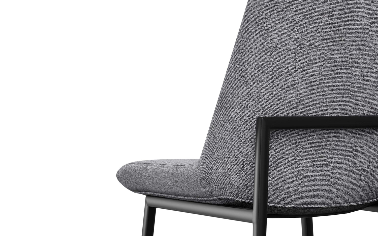 Grey Linen Style Fabric | Savannah Dining Chair ( Set of 2 )