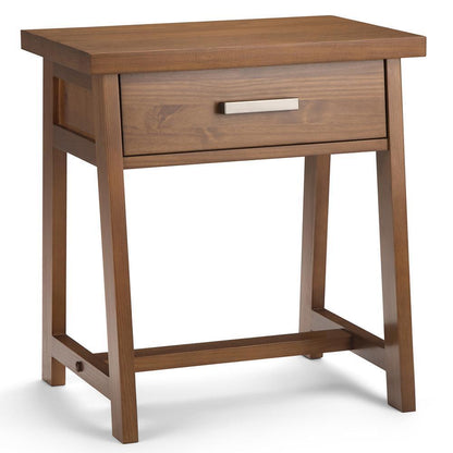 Medium Saddle Brown | Sawhorse Bedside Table