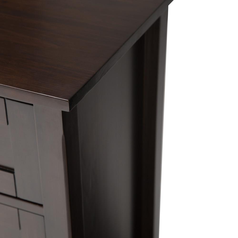 Dark Chestnut Brown | Sidney Tall TV Stand