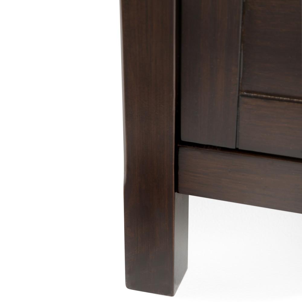 Dark Chestnut Brown | Sidney Tall TV Stand