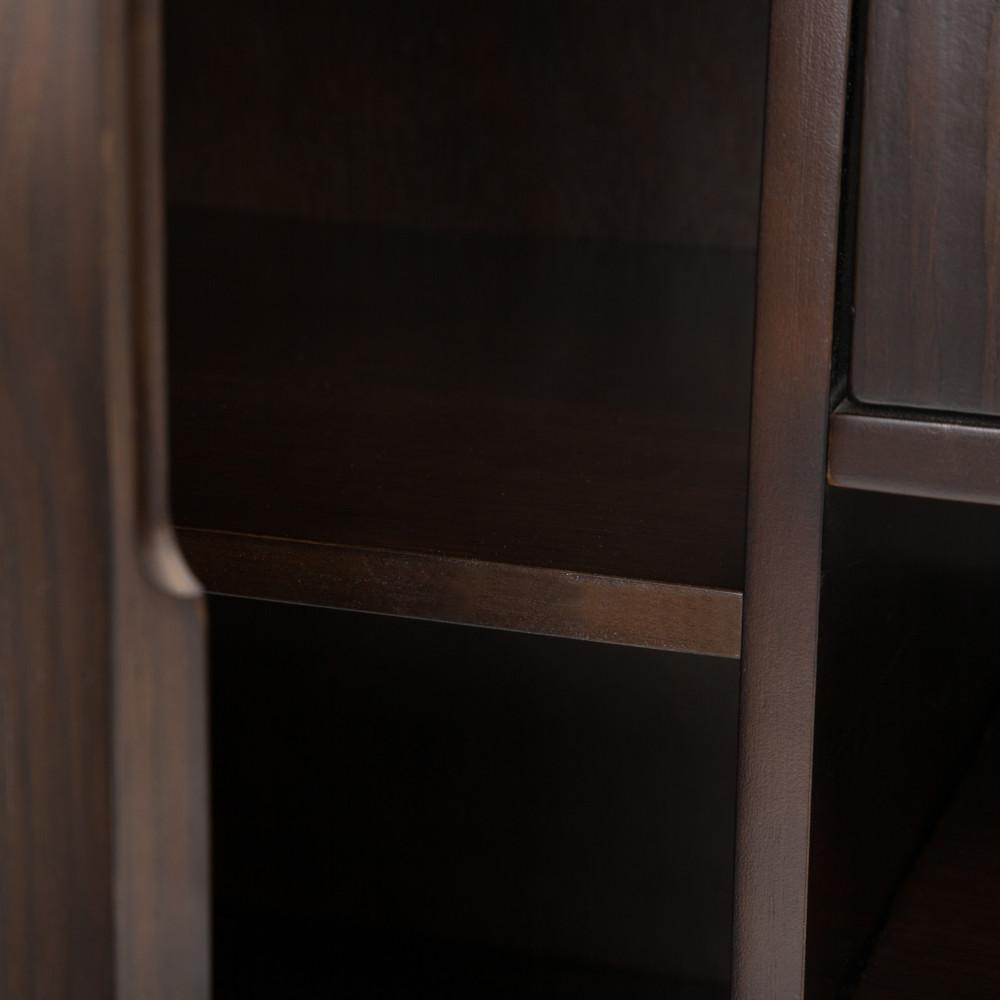 Dark Chestnut Brown | Sidney Tall TV Stand