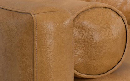 Sienna Genuine Leather | Morrison Left Sectional in Genuine Leather