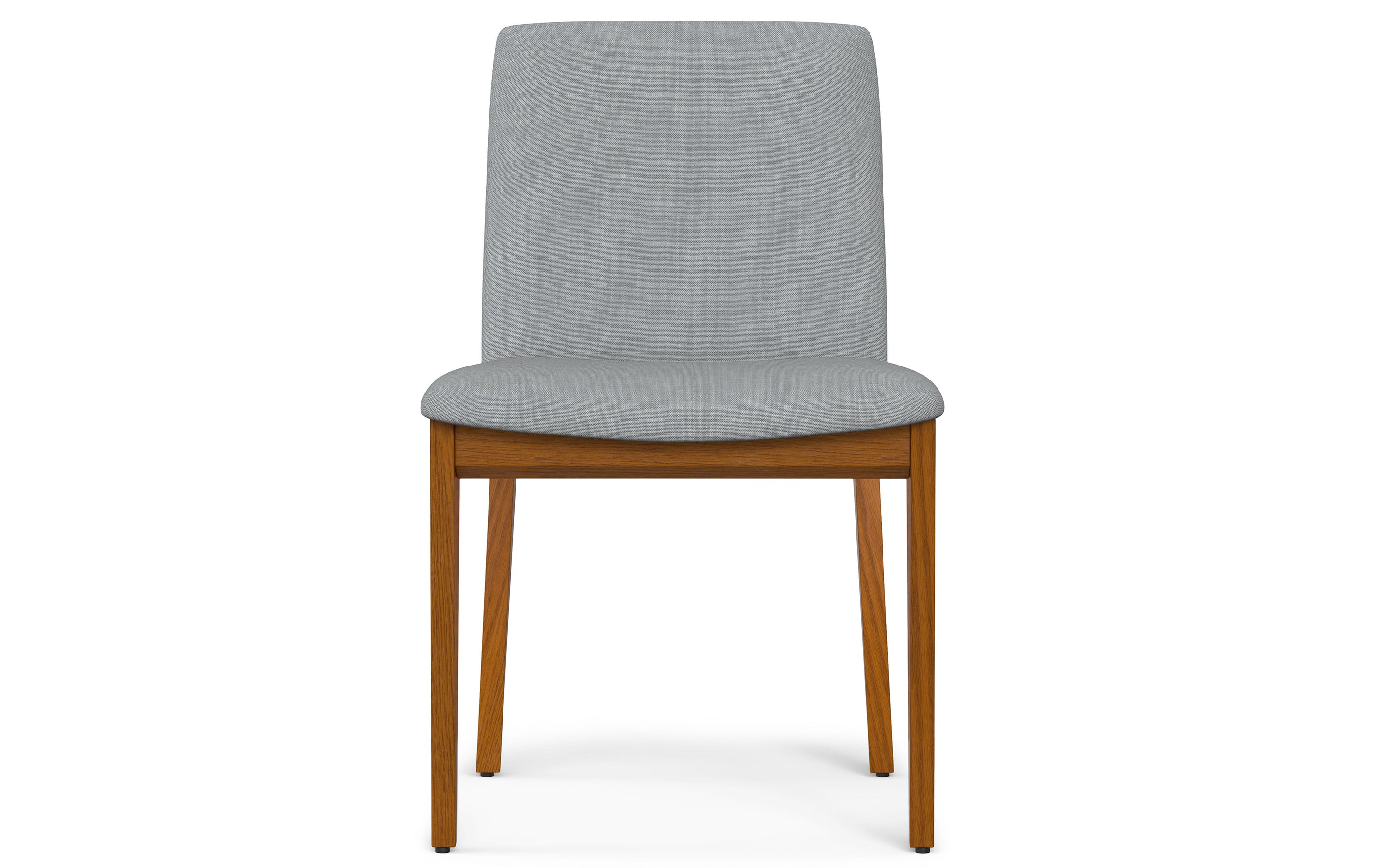 Light Grey Linen Style Fabric | Selena Dining Chair (Set of 2)