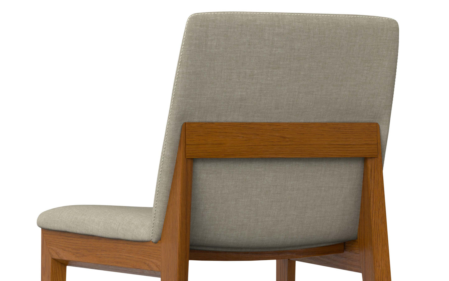 Natural Linen Style Fabric | Selena Dining Chair (Set of 2)