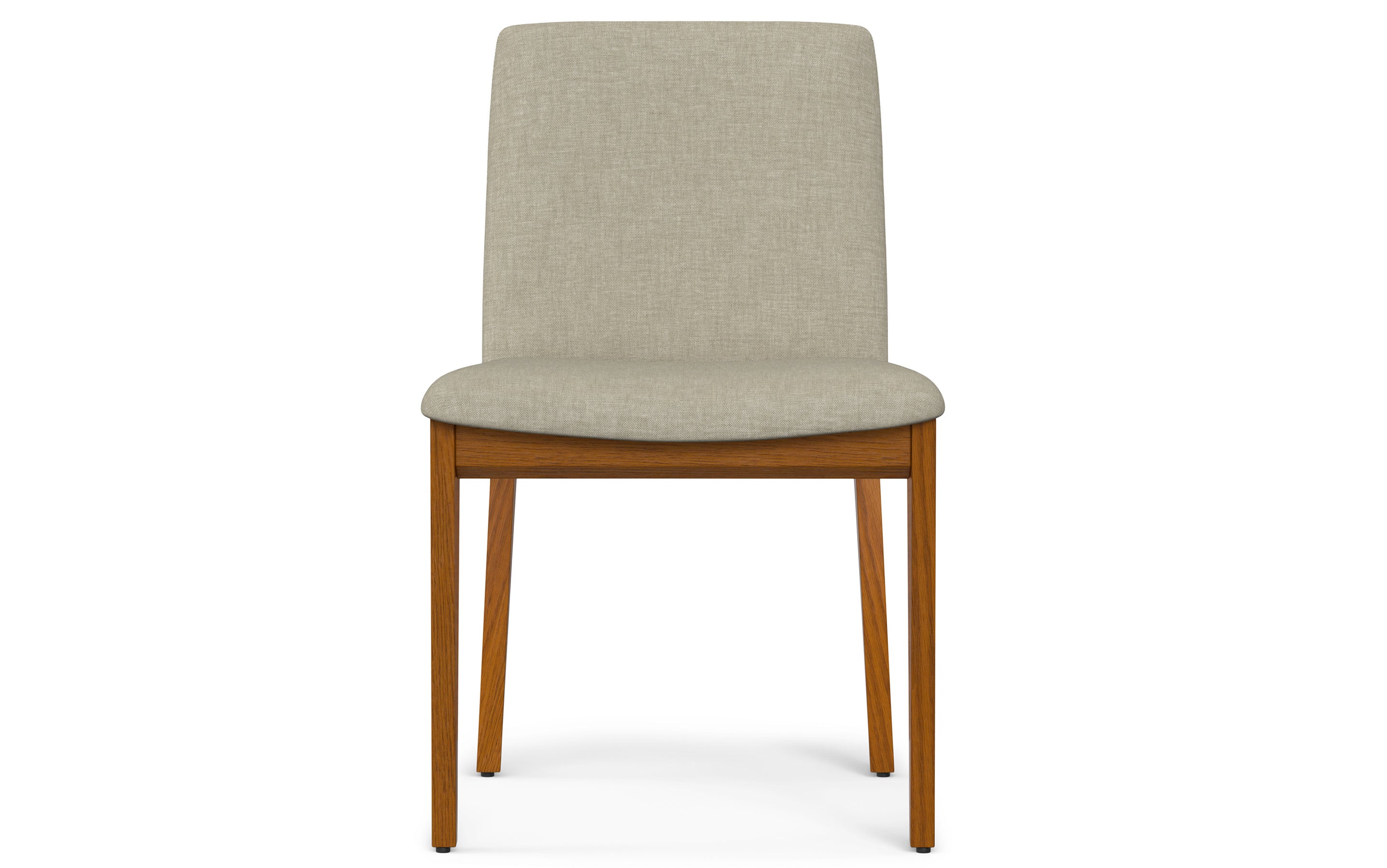 Natural Linen Style Fabric | Selena Dining Chair (Set of 2)