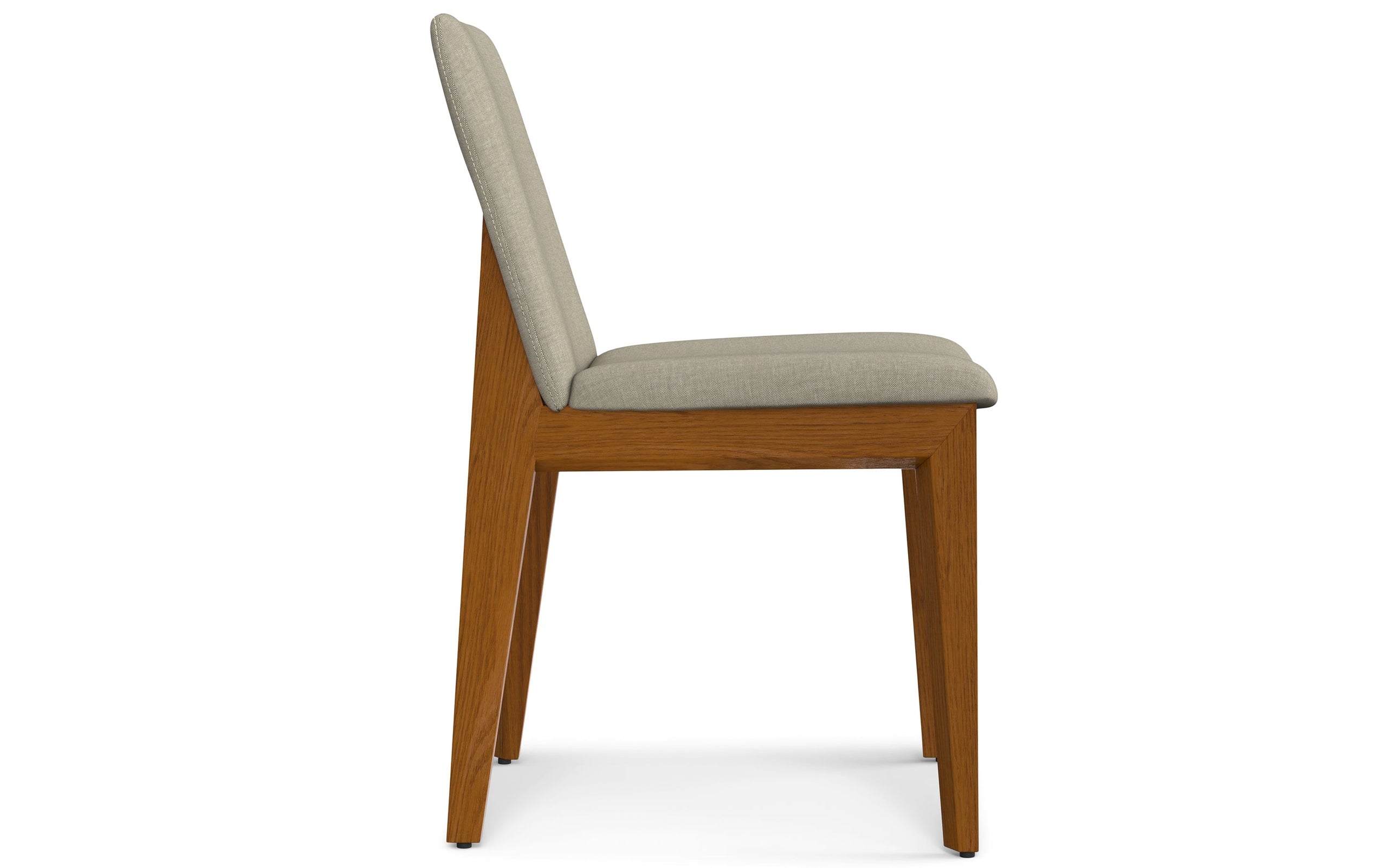 Natural Linen Style Fabric | Selena Dining Chair (Set of 2)