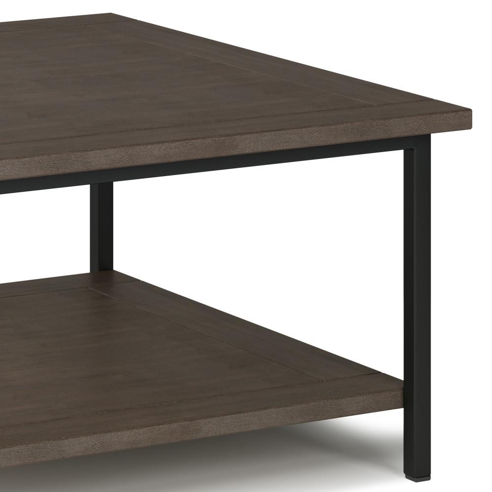 Walnut Brown | Skyler 34 inch Square Coffee Table