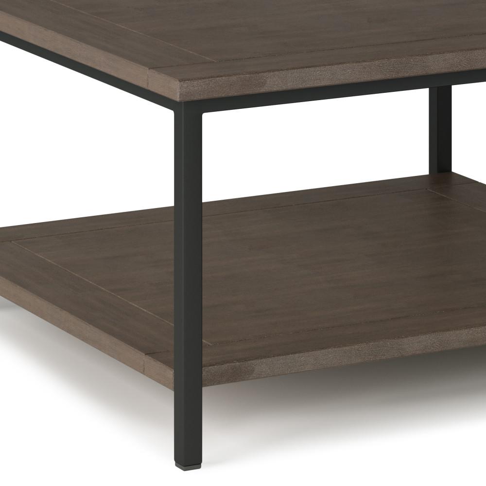 Walnut Brown | Skyler 34 inch Square Coffee Table