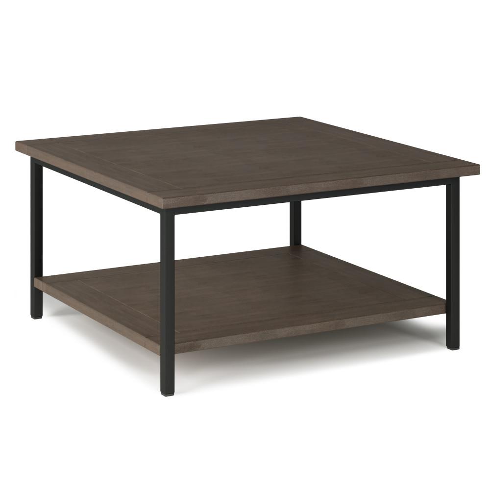 Walnut Brown | Skyler 34 inch Square Coffee Table